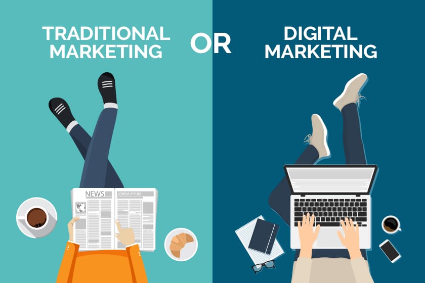 Perbedaan Traditional Marketing dan Digital Marketing?
